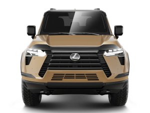 Lexus GX550 Hood Deflector - Husky Liners - Aeroskin - Smoke - `24-`26